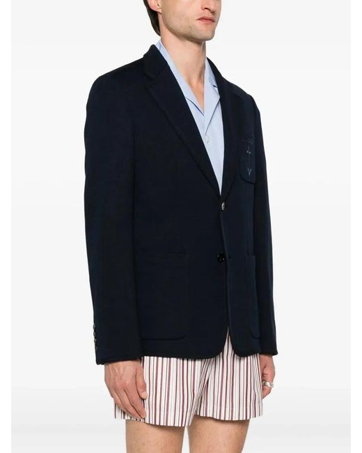 Gucci Blue 'Marcello' Jacket for men