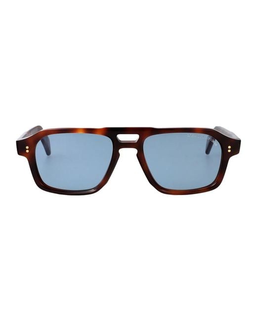 Cutler & Gross Blue Acetate Sunglasses