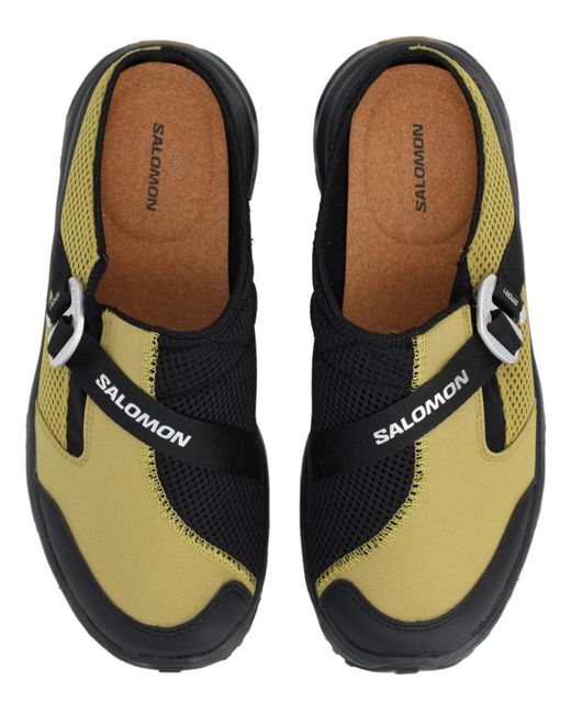 Salomon Green Multicolour Textile Sneakers