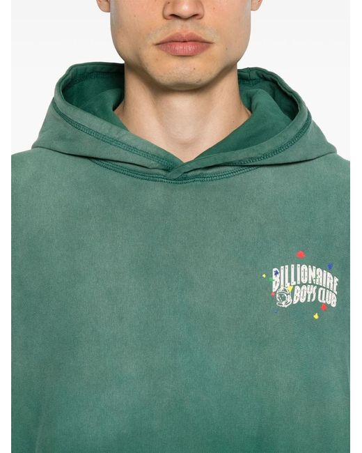 BBCICECREAM Green Logo Oversized Hoodie for men