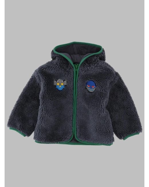 Stella McCartney Blue Giubbini Felpa