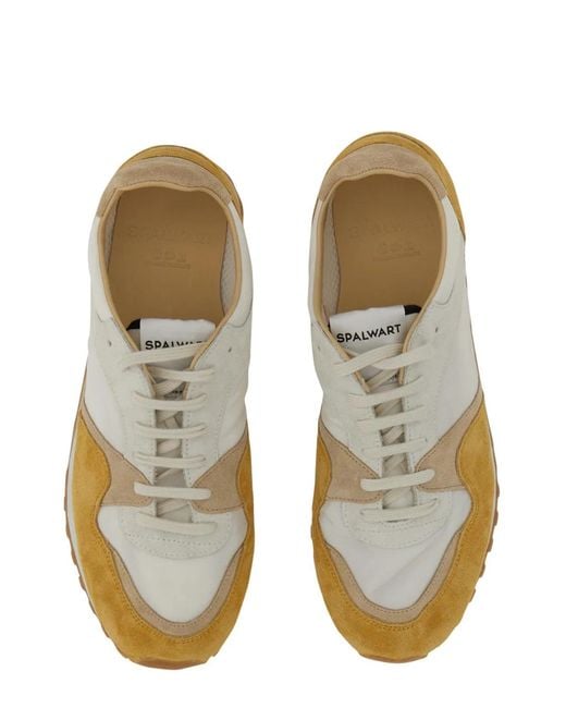 Spalwart Yellow Marathon Trail Low Sneaker