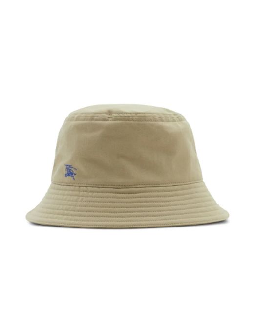 Burberry Natural Cotton Bucket Hat