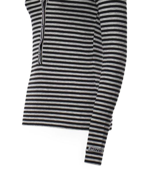 Pinko Black Viscose Sweater