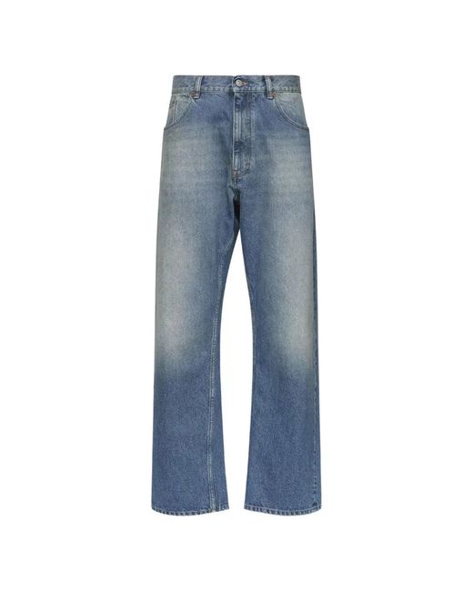 MM6 by Maison Margiela Blue Pants 5 Pocket for men