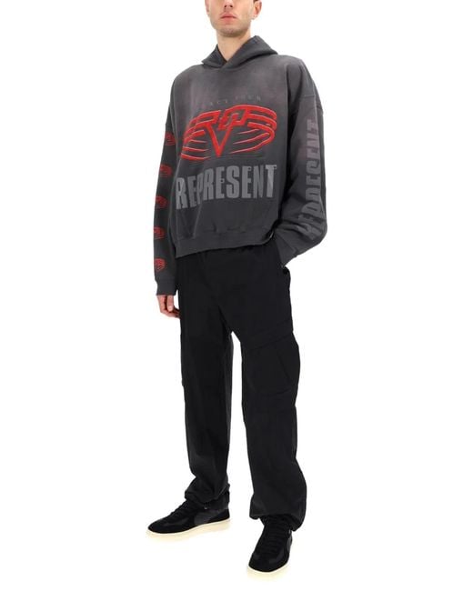 Represent Gray "Living Legacy" Sweatshirt for men