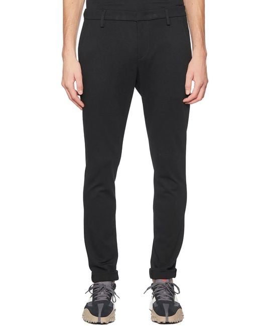 Dondup Black Pantalone Mod. Gaubert for men