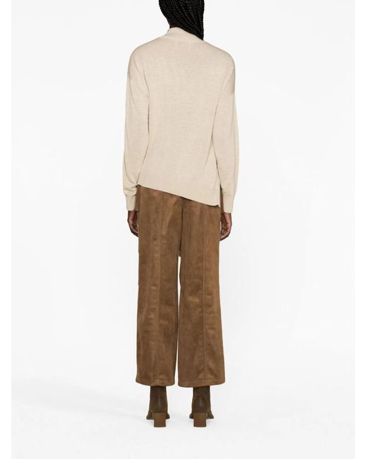 Isabel Marant Natural Gaelo Wool Jumper
