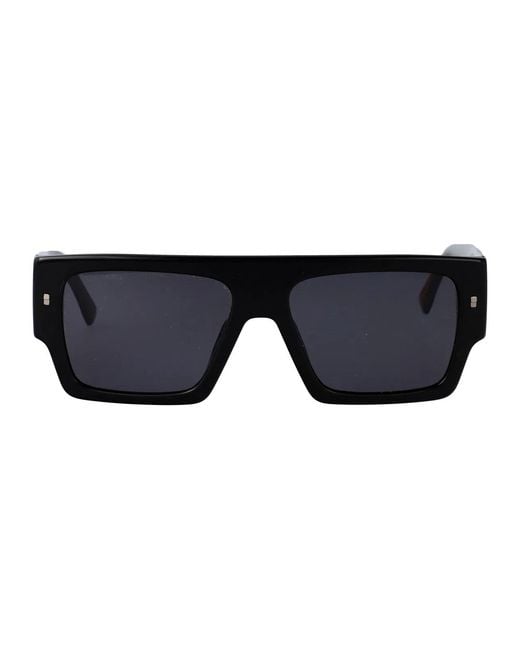 DSquared² Black Acetate Sunglasses for men