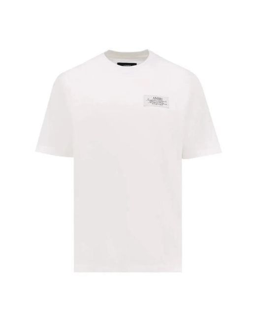 Amiri White Spirit" Tee for men