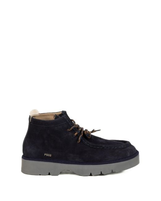 Pànchic Blue Boots Suede for men