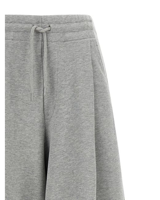 Dries Van Noten Gray 'Hadium' Pants