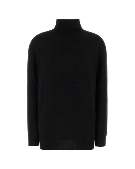 The Row Black Priit Top