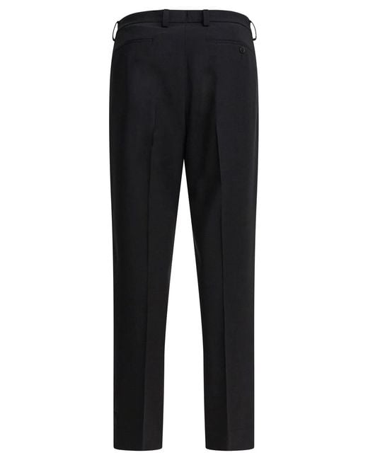 Vince Black Elastane Trousers for men