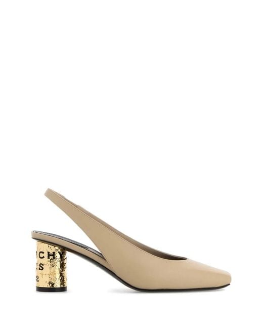 Givenchy Natural Slingback 65Mm