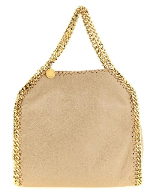 Stella McCartney Natural 'Falabella Mini' Shoulder Bag