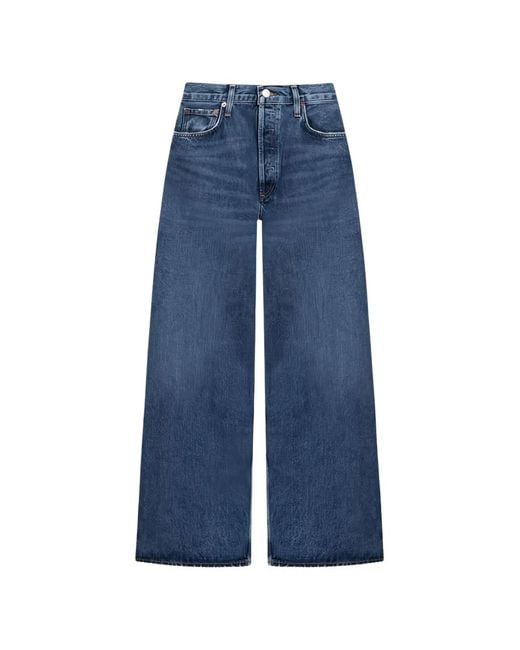 Agolde Blue Cotton Jeans