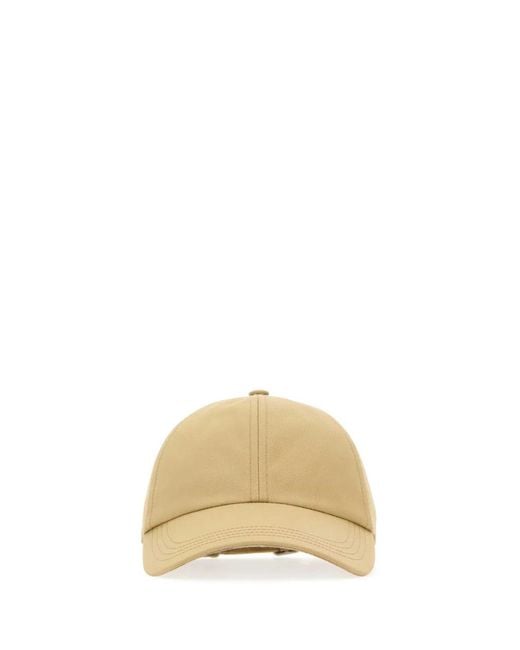 Burberry Natural Polyester Blend Baseball Cap