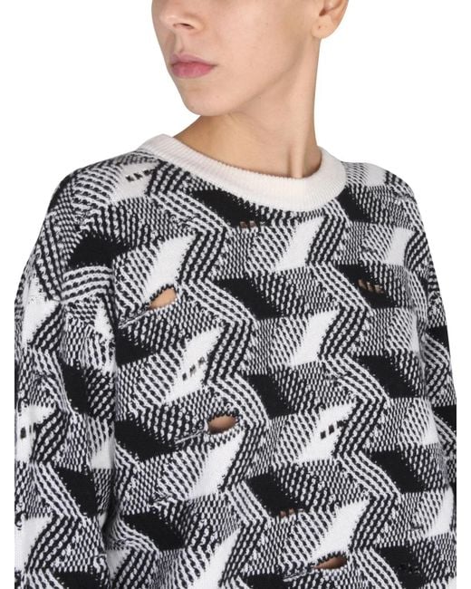 Missoni Gray Jacquard Knit