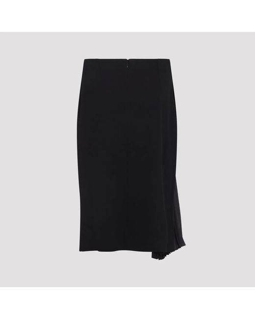 Jil Sander Black Midi Skirt