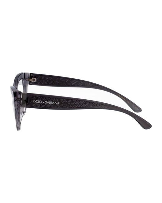 Dolce & Gabbana Brown Dolce & Gabbana Dark Injectate Glasses