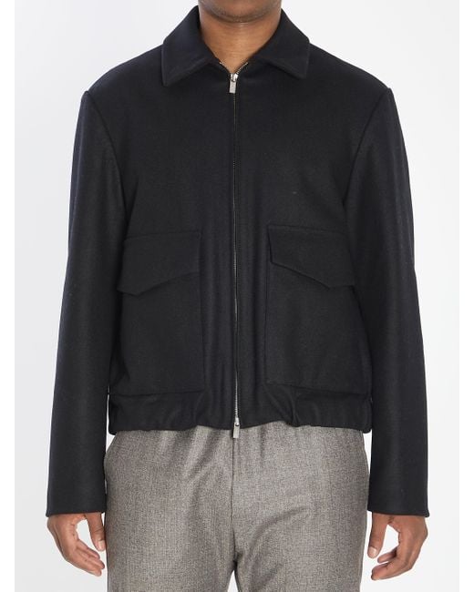 Barena Black Magan Caramal Outerwear for men