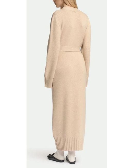 Malo Natural Light Sand Cashmere Sweater