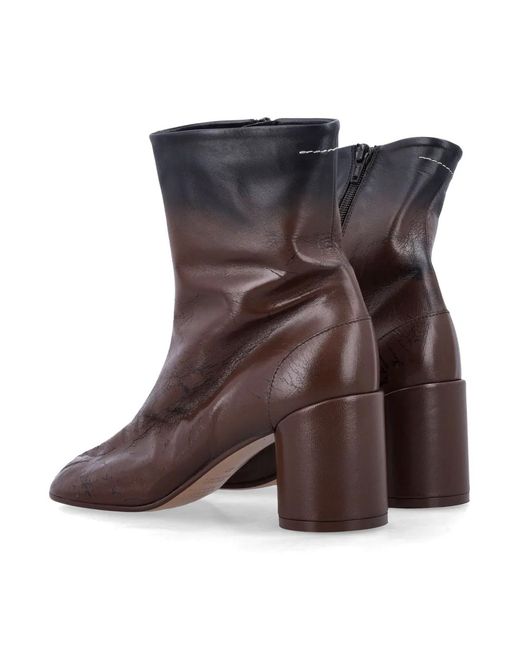 MM6 by Maison Margiela Brown Boots