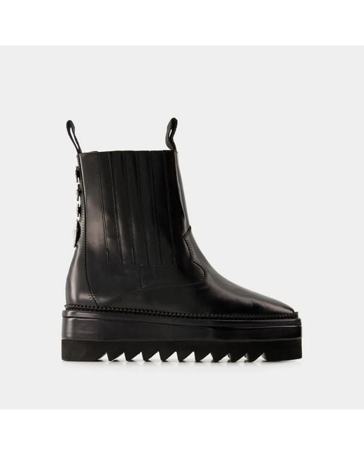 Toga Black Aj1311 Boots