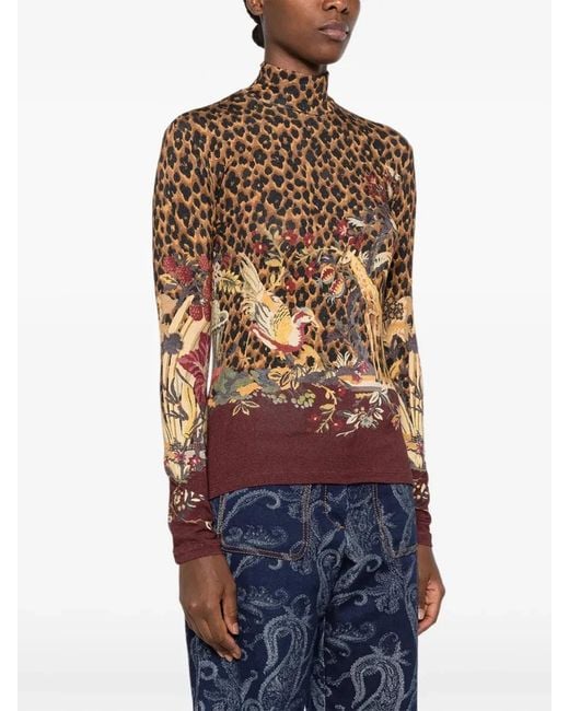 Etro Brown Jersey