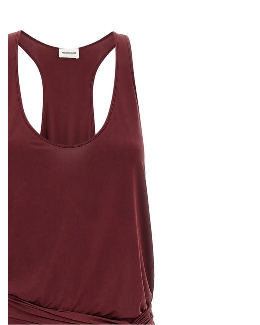 ANDAMANE Purple 'Juno' Dress