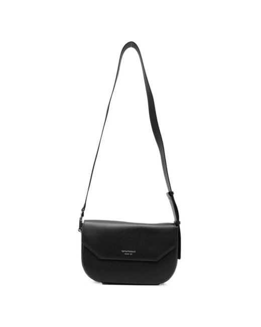 Emporio Armani White Leather Crossbody Bag