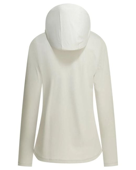 Montbell White Polyester Sweatshirt