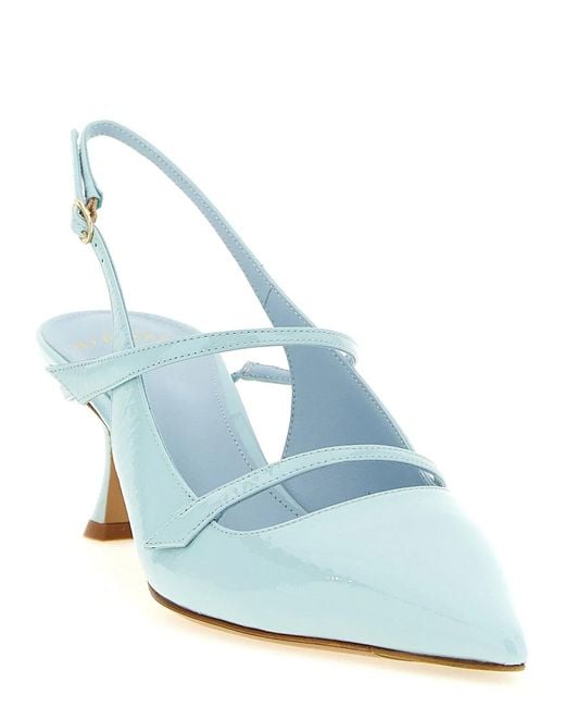 Alexandre Birman Blue 'Tita' Slingbacks