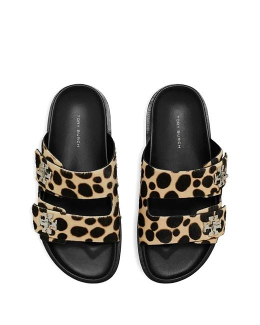 Tory Burch Black Leather Flats