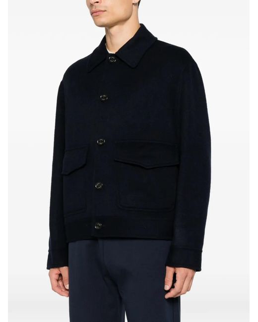 Lardini Blue Double Jacket for men