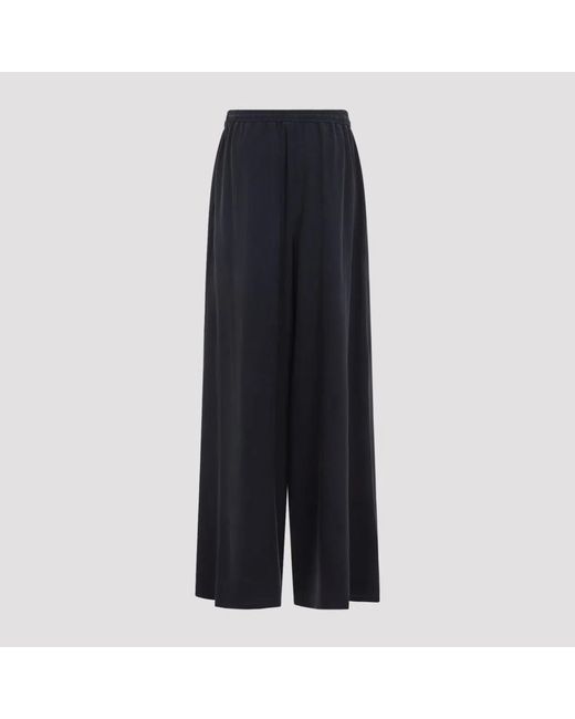 Max Mara Black Silk Genero Pants