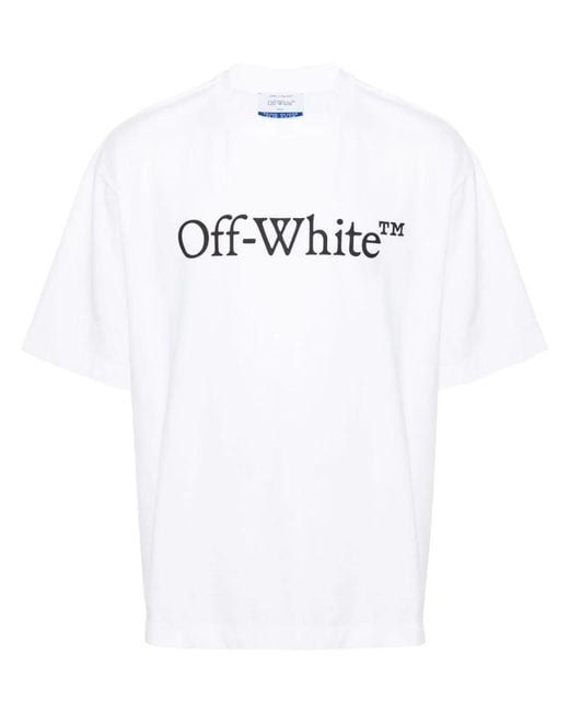 Off-White c/o Virgil Abloh White Big Bookish Skate S/S Tee for men