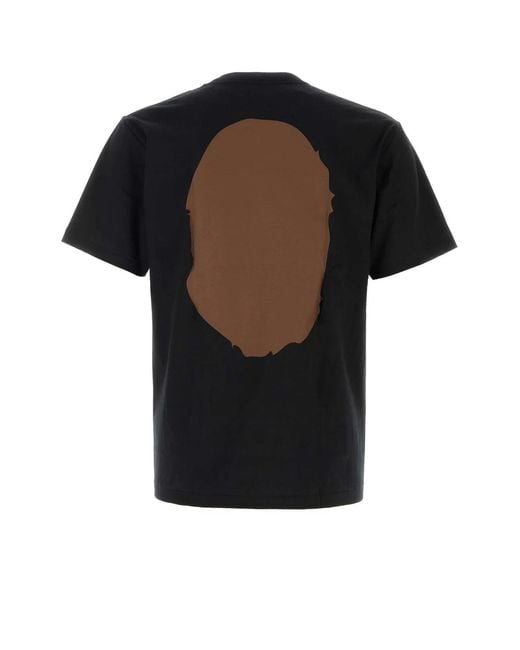 A Bathing Ape Black Big Ape Head Tee M for men