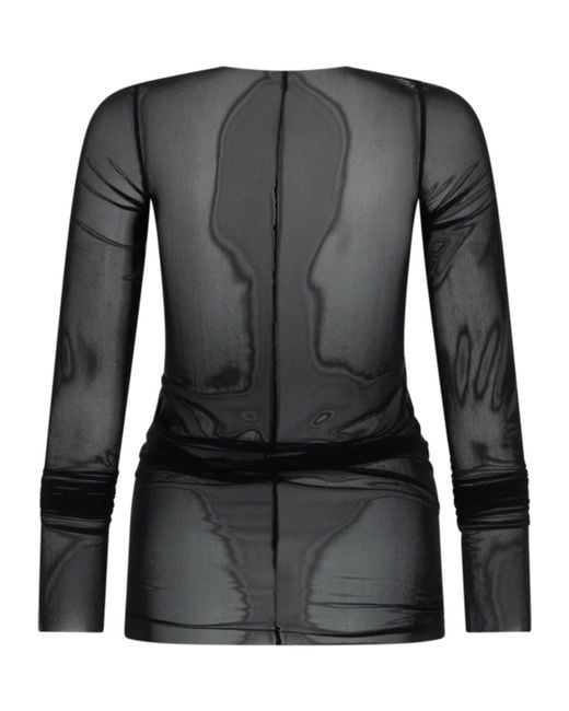 Rick Owens Black Basic Ls T Tshirt