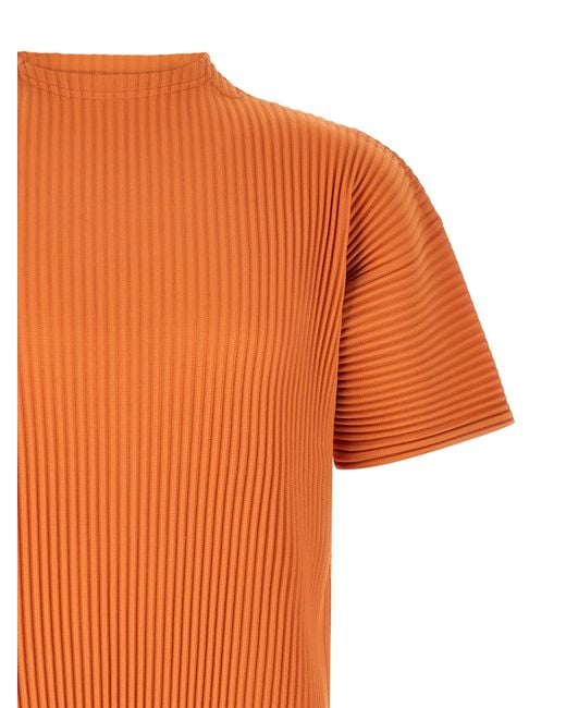 Homme Plissé Issey Miyake Orange 'Monthly Colors: March' Top for men