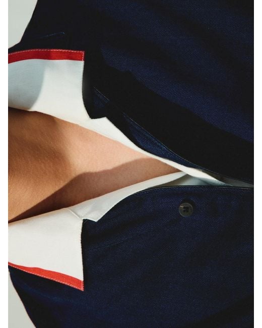 Jacquemus Blue La Chemise Pyjama Denim for men