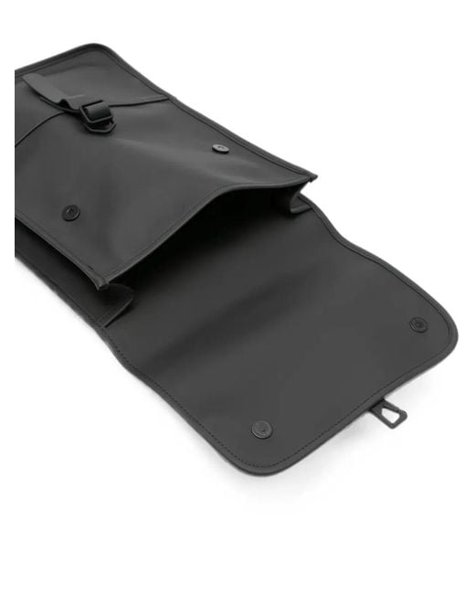 Rains Black "W3" Mini Backpack