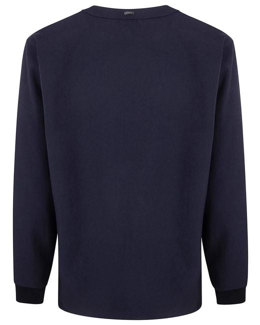 Herno Blue Cardigan Jacket for men