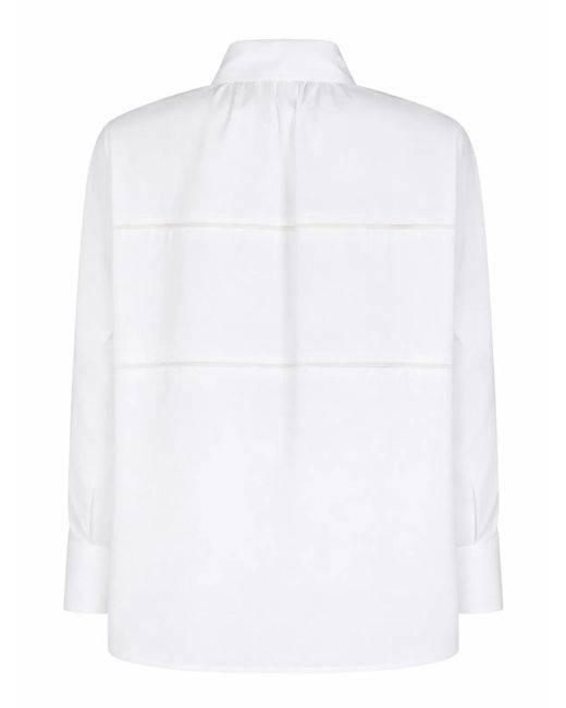 Fabiana Filippi White Cotton Shirt