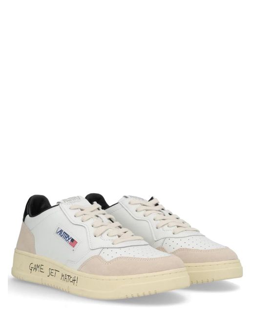 Autry White Sneaker Medalist Low for men