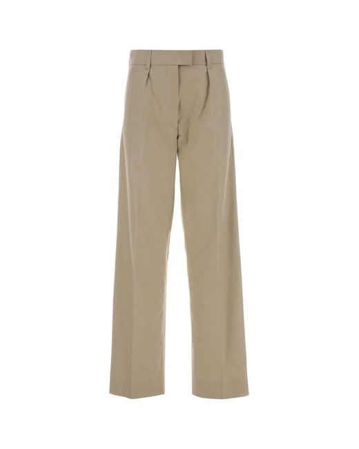 Miu Miu Natural Sand Panama Pant