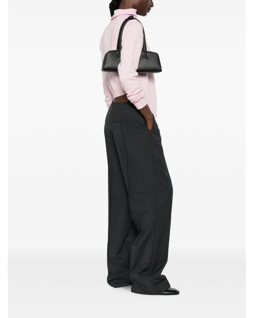 Jil Sander Pink Wool Turtle-Neck Sweater