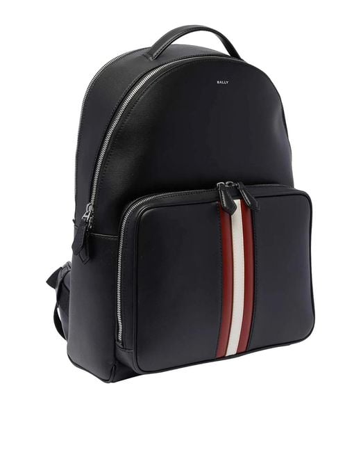 Bally Black Mythos Backpack for men