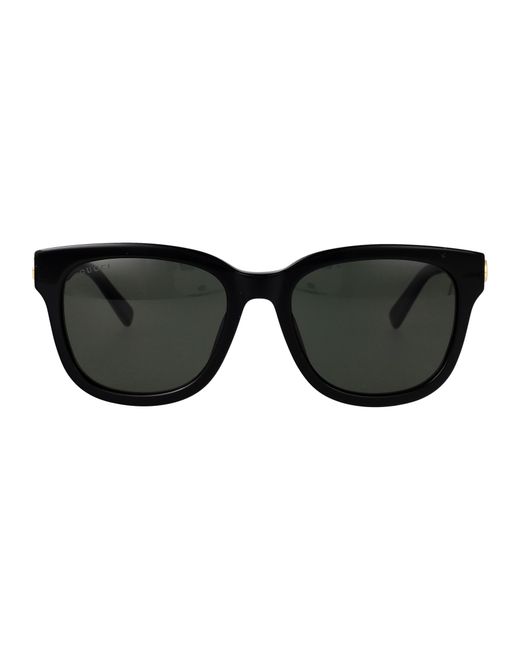 Gucci Black Acetate Sunglasses